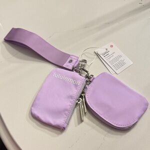 Lululemon Athletica Lavender Key & Card Holder